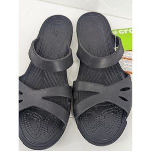 Crocs Kelli Slide On Sandals Black 203991 Women’s Size 10 Slip on